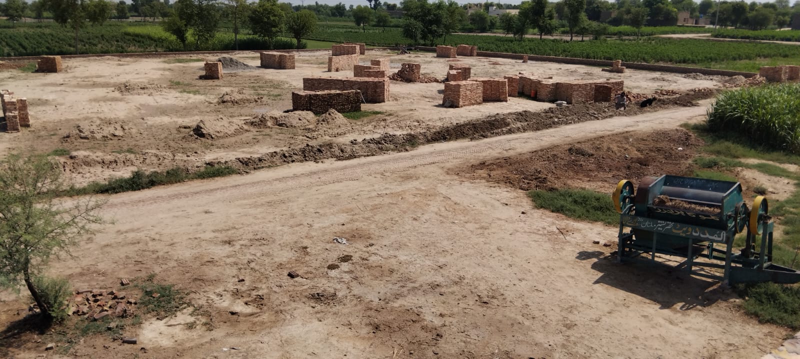 July 2026 construction progress at Sindhu Farms