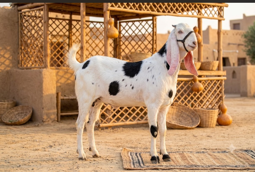 Beetal goat at Sindhu Farms