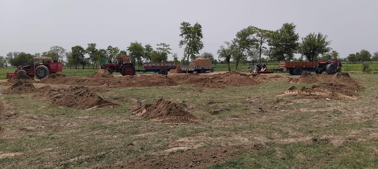 Land development at Sindhu Farms